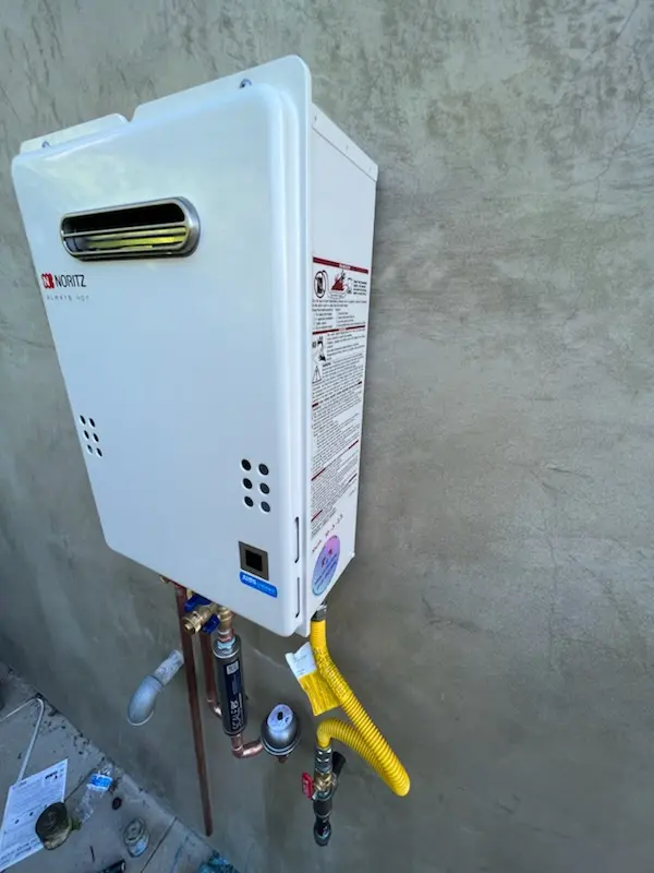Tankless water heater installation for Rock Point homes